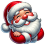CB EDiting Smiling Santa Claus Png Free For Commercial Use