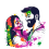 Couple Png Image For Happy Holi Colorful Image Hd