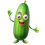 Cucumber fruit cartoon character png free Images