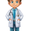 Doctor cartoon character png transparent background