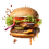 Flying Burger Transparent Png free Stock Clipat photo
