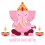 Ganesh Chaturthi Ganapati Illustration Png transparent background