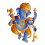 Get Free Ganesh Chaturthi Clipart Png Image for festival Celebrations Stock