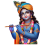 God Krishna png thumbnail for janmashtami Clipart image