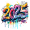Graffiti Year Spray Paint For Editing CB Png HD