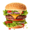 Ham burger image png download Free hd Clipart