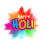 Happy Holi clipart Image Colorful Png HD