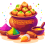 Happy Holi Festival Png Clipart Hd Colorful Pot Image