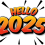 Hello 2025 PNG Text 3d Font Images HD Editing