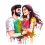 Holi Colors Holi Png Holy Couple Png Image