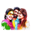 Indian Festival Holi Colors Holi Png Holy Couple Png Image Hd