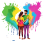 Indian Festival Holi Colors Holi Png Holy Couple Png Images