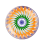 Indian flag displayed on a glass ball Png Images and celebration