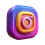 Instagram logo Png download transparent background