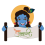 Krishna janmashtami png Vector Clipart Image