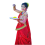 Photo Png Of Indian Girl Celebrating Holi Festival