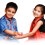 Raksha Bandhan cute Brother and Sister Png transparent image free Clipart