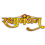 Raksha Bandhan Hindi Gold text Png transparent image Clipart