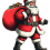 Santa Claus Png With Gift Bag HD editing