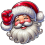 Santa Claus Smiling Face Png Free Download
