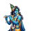 Shri Krishna Png full hd Clipart image download free for janmashtami