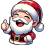 Smiling Santa Claus Png With Candy Canes And Gifts
