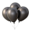 Transparent background Black balloons Png Clipart images