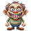 Ugly cartoon character free PNG stock clipart hd