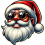 Unique Smiling Santa Claus Png For Diy Crafts