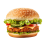 Veg Burger PNG Image transparent background hd