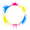 Vibrant Color Splash Indian Traditional Holi Paint Spray Png Image