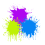 Vibrant Color Splash Traditional Indian Holi Paint Spray Png Image
