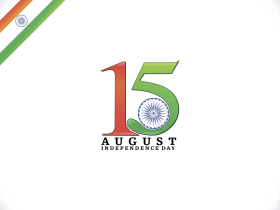 15 August Text PNG Image PNG Full HD