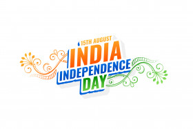 15 August Text Png Indipendent Day Photo
