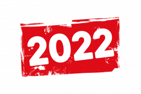2022 New Year Text PNG HD Transparent Background Free
