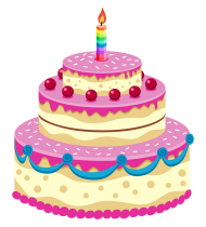 3 Layers Cake Png Happy Birthday