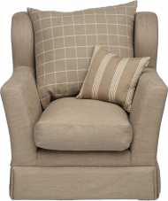 ArmChair Front View PNG Images Download
