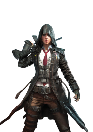 Assassins Creed female Sniper PNG