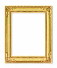 Beautiful Golden frame Png Full HD