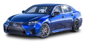 Blue Lexus Car PNG Transparent Free Download