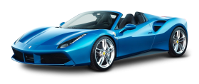 Blue race Car Transparent PNG image