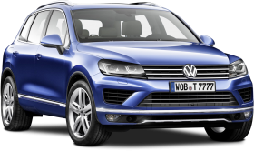 Blue Volkswagen Car PNG HD Quality