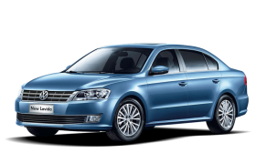 Blue Volkswagen Car Transparent File
