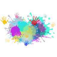 Children Hand Holi Color Png Hd