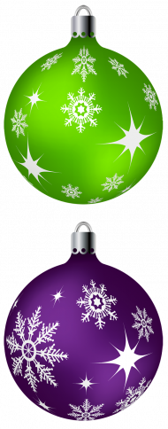 Christmas Baubles PNG Images Full HD