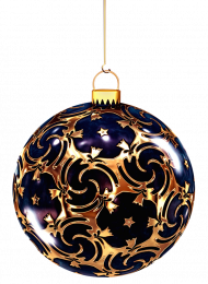 Christmas Black Bauble Png Photos Download Free