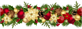 Christmas Garland PNG Images Download