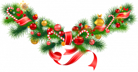 Christmas Garland PNG Images Download HD