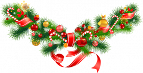 Christmas Garland PNG Images Full HD Download free