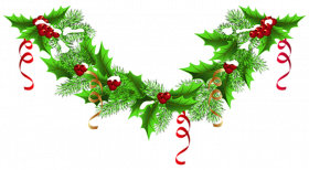 Christmas Garland PNG Images Transparent Background